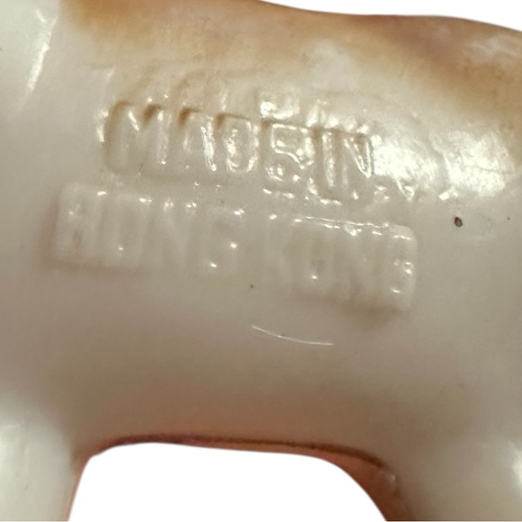 Vintage Christmas Figurine Japan Reindeer 
Blue Eyes, Soft Plastic, Swivel Head - Picture 11 of 11